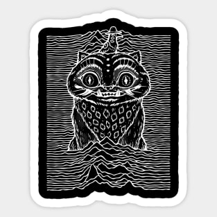 The Derpy Division Derpy Tiger Kpop Demon Hunter Cat Sticker